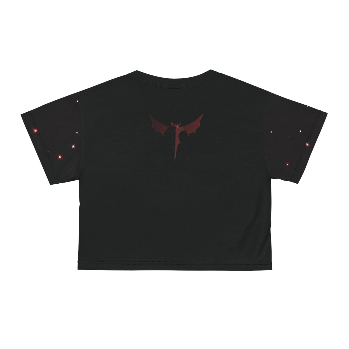 Red Skyler Crop Tee