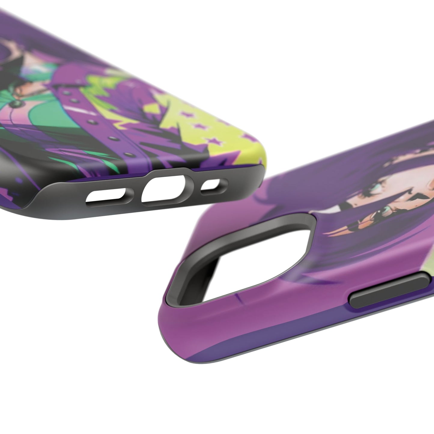 Purple Cosmo Girl iPhone Case
