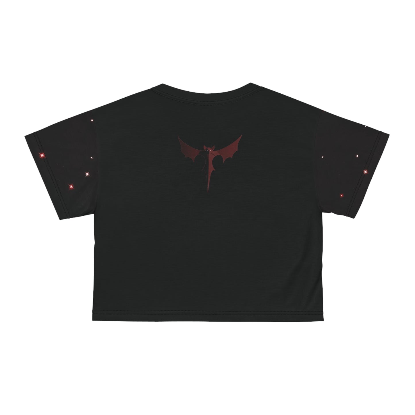 Red Skyler Crop Tee