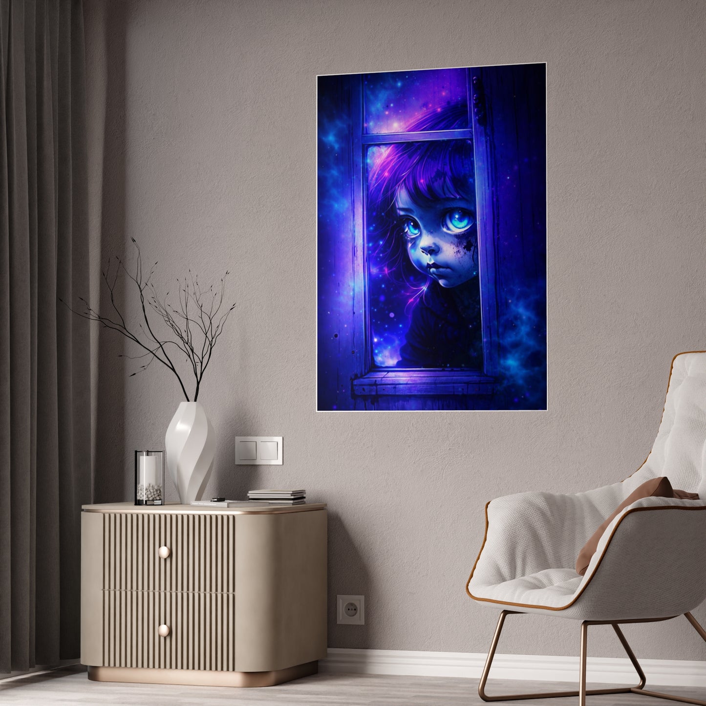 "The Girl in the Window" Gloss Poster