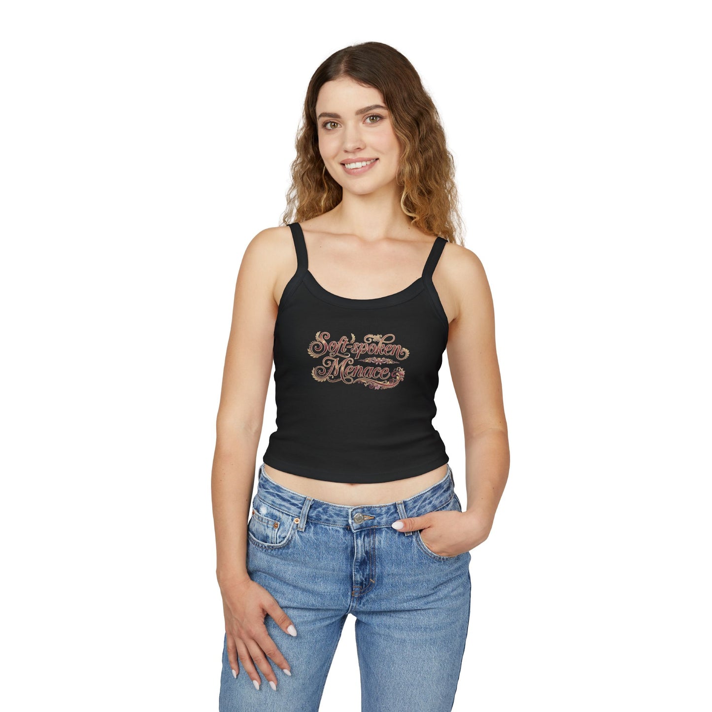 Soft-Spoken Menace Tank Top
